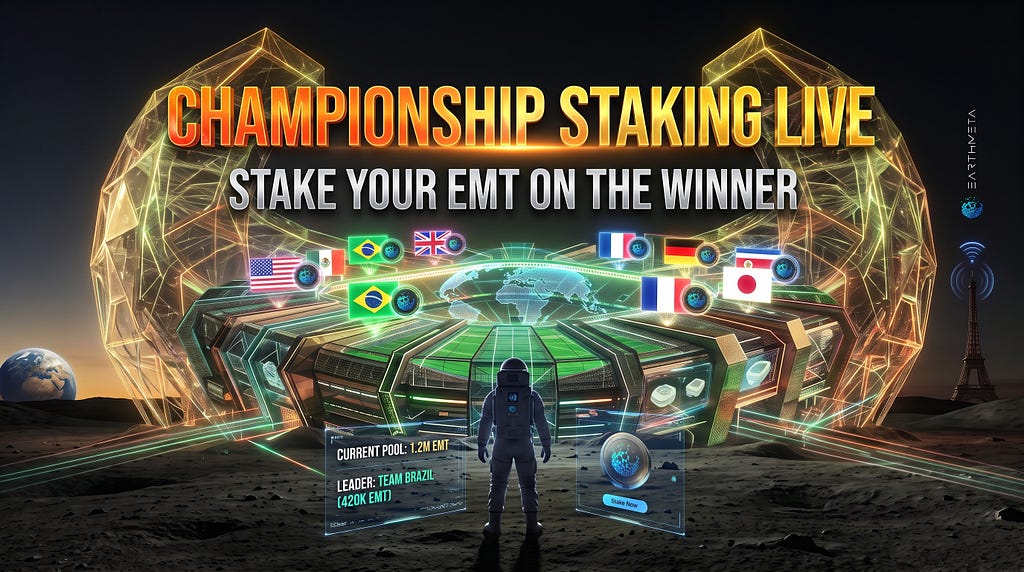 EarthMeta Championship: stake back your country and earn up to 120% APY