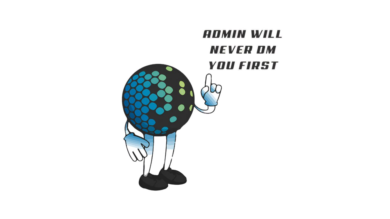EarthMeta reminder: admin will never DM you first